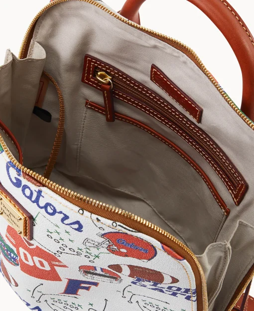 Dooney & Bourke Game Day Ready | Printed Fabric^Collegiate University of Zip Pod Backpack