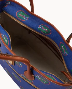 Dooney & Bourke Printed Fabric | Shoulder Bags^Collegiate University of Tote