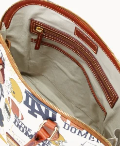 Dooney & Bourke Game Day Ready | Printed Fabric^Collegiate University of Zip Zip Satchel