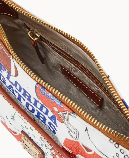 Dooney & Bourke Game Day Ready | Printed Fabric^Collegiate a Ginger Crossbody