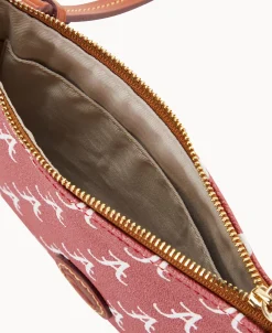 Dooney & Bourke Game Day Ready | Printed Fabric^Collegiate a Top Zip Crossbody