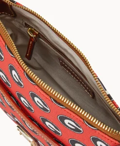 Dooney & Bourke Game Day Ready | Printed Fabric^Collegiate a Ginger Crossbody