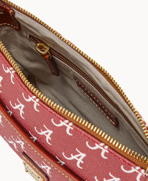 Dooney & Bourke Game Day Ready | Printed Fabric^Collegiate University of Alabama Ginger Crossbody