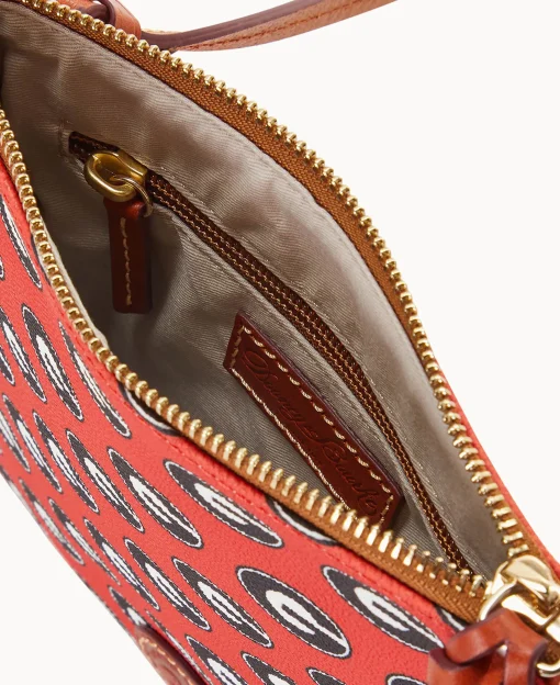Dooney & Bourke Game Day Ready | Printed Fabric^Collegiate a North South Top Zip Crossbody
