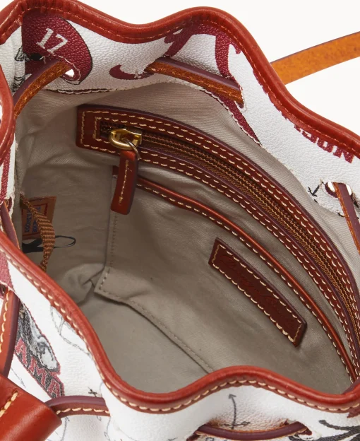 Dooney & Bourke Game Day Ready | Printed Fabric^Collegiate University of Alabama Small Drawstring