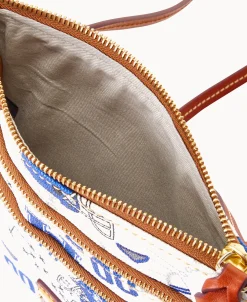 Dooney & Bourke Game Day Ready | Printed Fabric^Collegiate University of Kentucky N S Triple Zip Crossbody