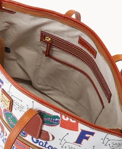 Dooney & Bourke Game Day Ready | Printed Fabric^Collegiate University of Florida Tote