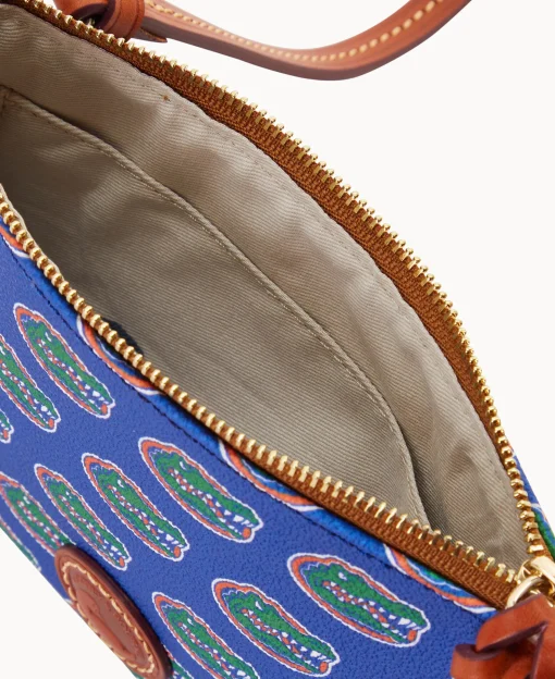 Dooney & Bourke Game Day Ready | Printed Fabric^Collegiate a Top Zip Crossbody