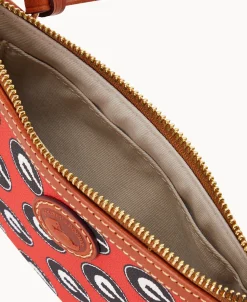 Dooney & Bourke Game Day Ready | Printed Fabric^Collegiate a Large Slim Crossbody