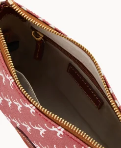Dooney & Bourke Game Day Ready | Printed Fabric^Collegiate a Crossbody Pouchette