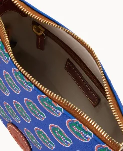 Dooney & Bourke Game Day Ready | Printed Fabric^Collegiate a Crossbody Pouchette