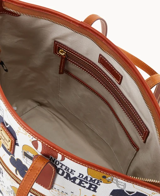 Dooney & Bourke Game Day Ready | Printed Fabric^Collegiate University of Tote