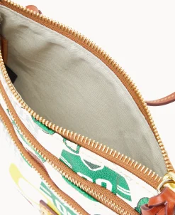 Dooney & Bourke Game Day Ready | Printed Fabric^Collegiate University of N S Triple Zip Crossbody
