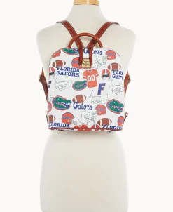 Dooney & Bourke Game Day Ready | Printed Fabric^Collegiate University of Zip Pod Backpack