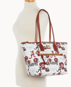 Dooney & Bourke Game Day Ready | Printed Fabric^Collegiate University of Alabama Tote