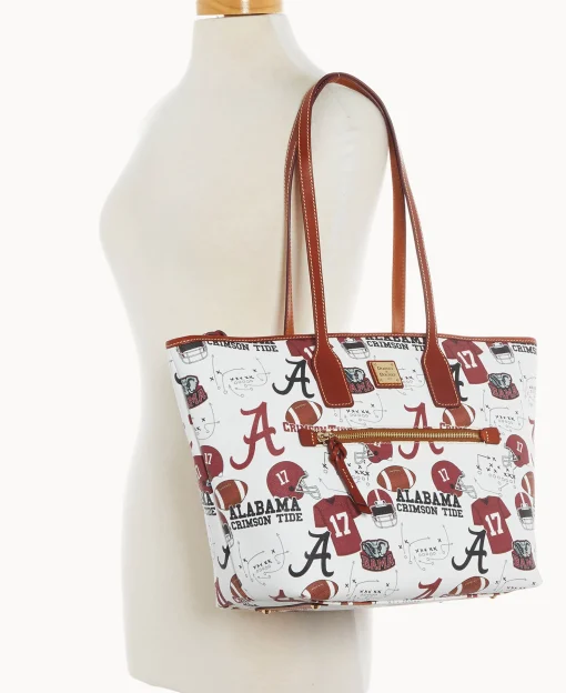 Dooney & Bourke Game Day Ready | Printed Fabric^Collegiate University of Alabama Tote