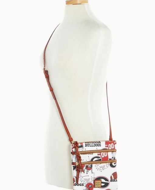 Dooney & Bourke Game Day Ready | Printed Fabric^Collegiate University of N S Triple Zip Crossbody