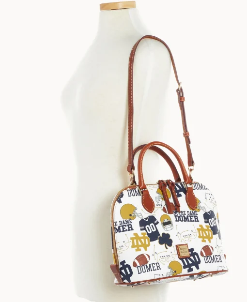Dooney & Bourke Game Day Ready | Printed Fabric^Collegiate University of Zip Zip Satchel
