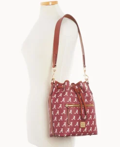 Dooney & Bourke Game Day Ready | Printed Fabric^Collegiate University of Alabama Drawstring
