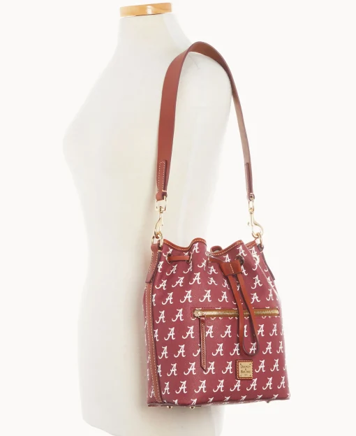 Dooney & Bourke Game Day Ready | Printed Fabric^Collegiate University of Alabama Drawstring