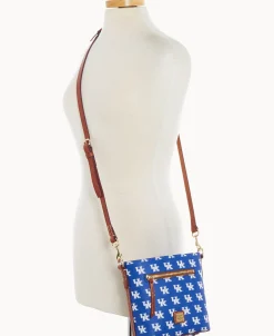 Dooney & Bourke Game Day Ready | Printed Fabric^Collegiate University of Kentucky Small Zip Crossbody