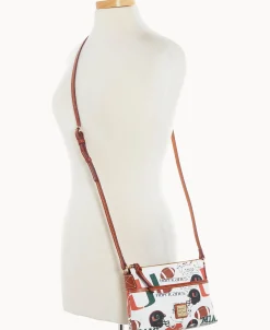 Dooney & Bourke Game Day Ready | Printed Fabric^Collegiate University of Miami Ginger Crossbody