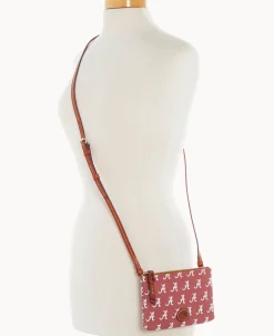 Dooney & Bourke Game Day Ready | Printed Fabric^Collegiate a Top Zip Crossbody