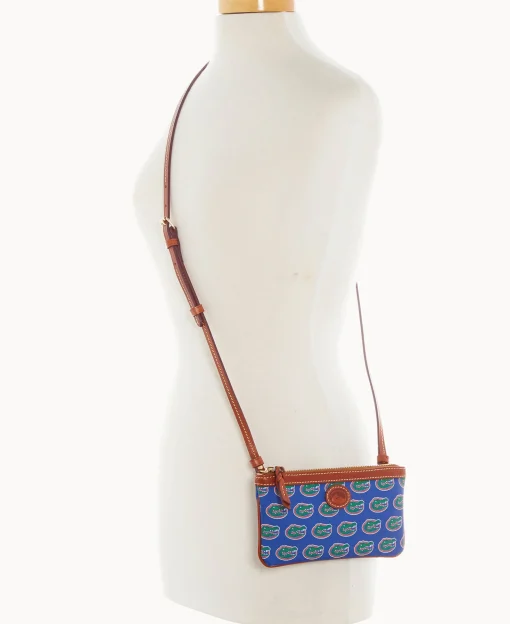 Dooney & Bourke Game Day Ready | Printed Fabric^Collegiate a Large Slim Crossbody
