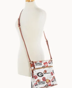 Dooney & Bourke Game Day Ready | Printed Fabric^Collegiate University of Georgia Crossbody