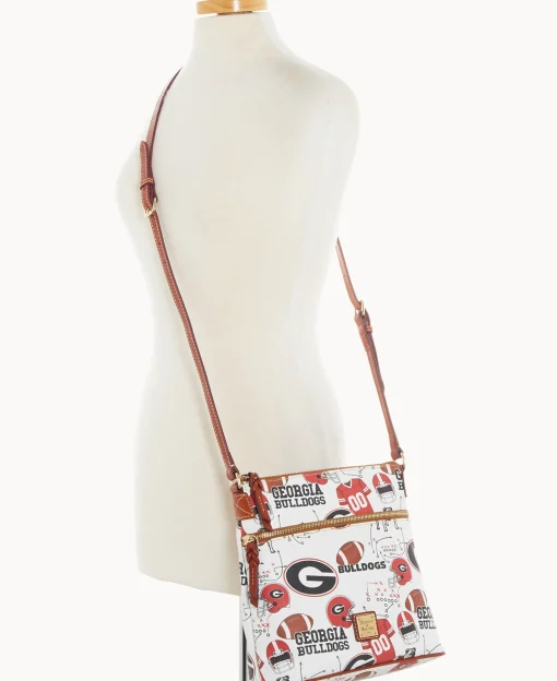 Dooney & Bourke Game Day Ready | Printed Fabric^Collegiate University of Georgia Crossbody