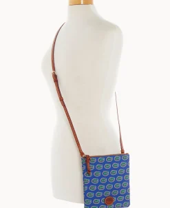 Dooney & Bourke Game Day Ready | Printed Fabric^Collegiate a North South Top Zip Crossbody
