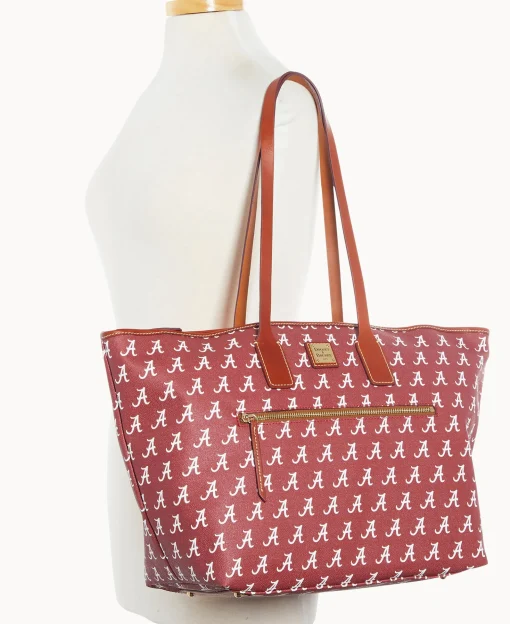Dooney & Bourke Game Day Ready | Printed Fabric^Collegiate University of Alabama Large Tote
