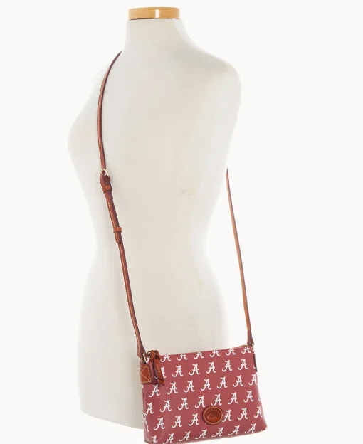 Dooney & Bourke Game Day Ready | Printed Fabric^Collegiate a Crossbody Pouchette