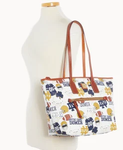 Dooney & Bourke Game Day Ready | Printed Fabric^Collegiate University of Tote