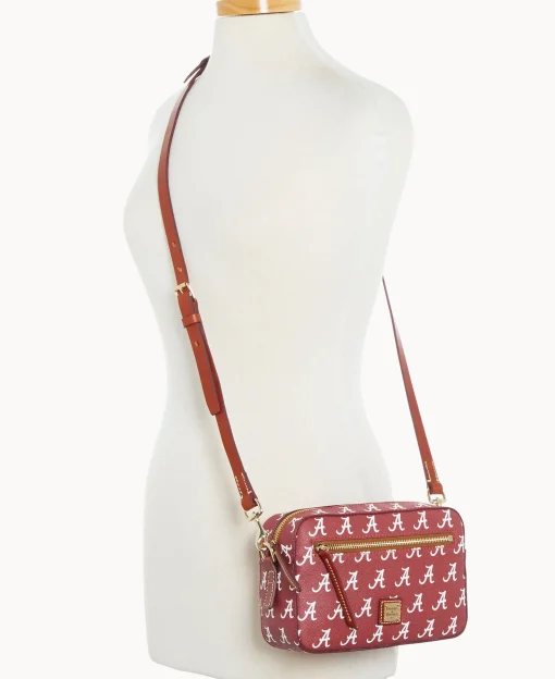 Dooney & Bourke Game Day Ready | Printed Fabric^Collegiate University of Alabama Camera Zip Crossbody