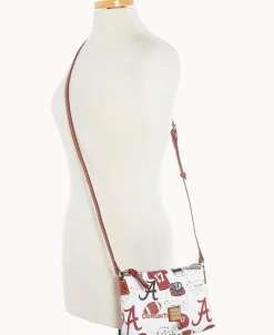 Dooney & Bourke Game Day Ready | Printed Fabric^Collegiate University of Alabama Crossbody Pouchette