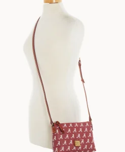 Dooney & Bourke Game Day Ready | Printed Fabric^Collegiate University of Alabama Crossbody Pouchette