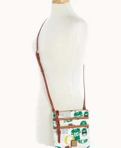 Dooney & Bourke Game Day Ready | Printed Fabric^Collegiate University of N S Triple Zip Crossbody
