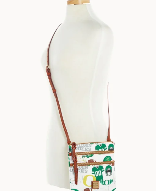 Dooney & Bourke Game Day Ready | Printed Fabric^Collegiate University of N S Triple Zip Crossbody