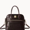 Dooney & Bourke Picnic in the Park | Exotic Leather^Denison Domed Satchel