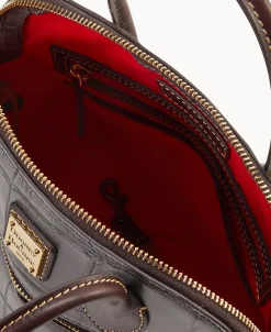 Dooney & Bourke Picnic in the Park | Exotic Leather^Denison Domed Satchel