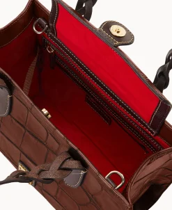 Dooney & Bourke Picnic in the Park | Exotic Leather^Denison Gia Satchel