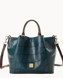 Dooney & Bourke Picnic in the Park | Exotic Leather^Denison Large Barlow