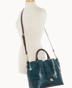 Dooney & Bourke Picnic in the Park | Exotic Leather^Denison Large Barlow