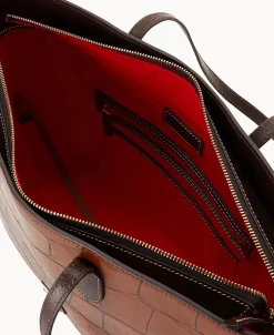 Dooney & Bourke Picnic in the Park | Exotic Leather^Denison Large Tote
