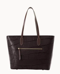 Dooney & Bourke Picnic in the Park | Exotic Leather^Denison Large Tote