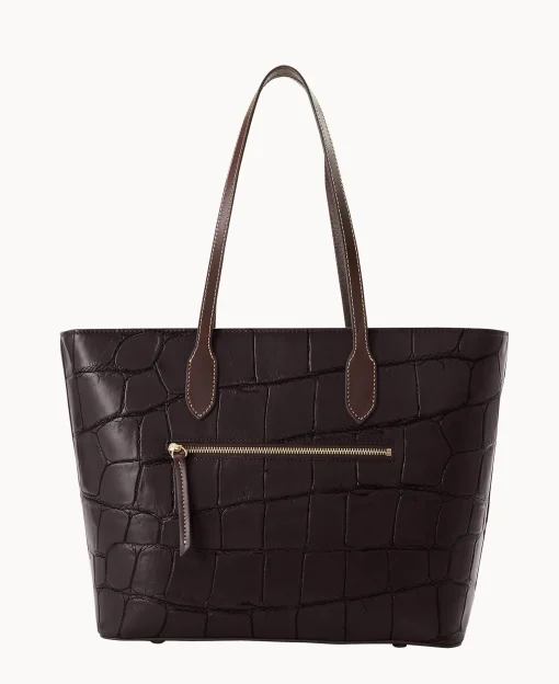Dooney & Bourke Picnic in the Park | Exotic Leather^Denison Large Tote