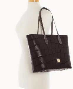 Dooney & Bourke Picnic in the Park | Exotic Leather^Denison Large Tote