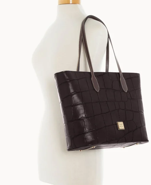 Dooney & Bourke Picnic in the Park | Exotic Leather^Denison Large Tote