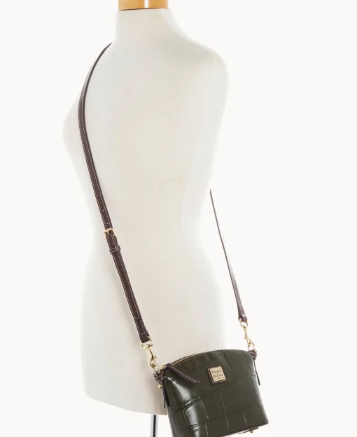 Dooney & Bourke Exotic Leather | Mini Bags^Denison Mini Domed Crossbody